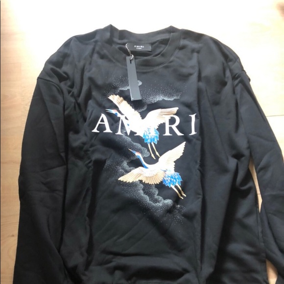 Brand new Authentic Amiri crew neck never been worn just sitting in my closet